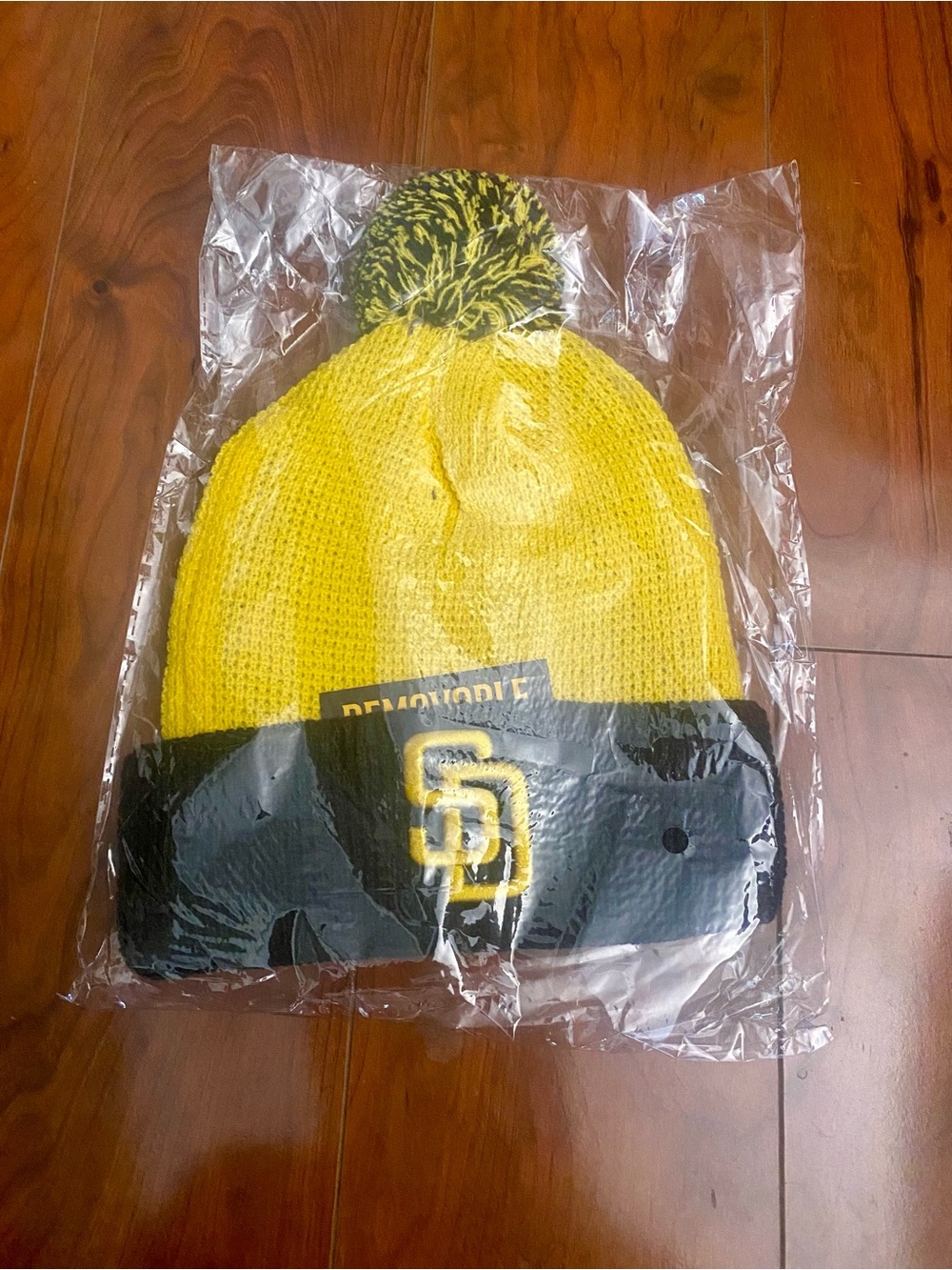 San Diego Padres Beanie SGA Removable Pom New Never Used.